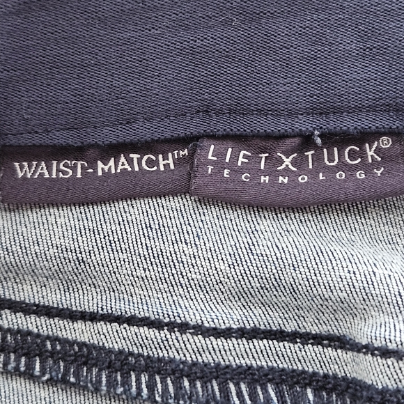 NYDJ Lift Tuck High Rise Wide Leg Jeans Sz Large - Picture 6 of 13